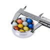 Small Metal Pill Case with Construction Helmets, 3 Compartments view 4