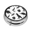 Dinosaur Leaf Pill Organizer, 3 Compartments view 2