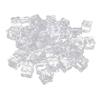 FOMIYES Acrylic Fake Ice Cubes, 50 Pieces, 20 mm, Clear view 1