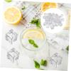 FOMIYES Acrylic Fake Ice Cubes, 50 Pieces, 20 mm, Clear view 3