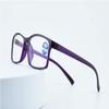 NOVESIXTDAT Classic Reading Glasses with Rectangular Frame, Blue-Light-Blocking HD Readers for Men, Red, +2.50 view 2