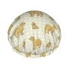 Shower Cap, Golden Retriever Dog Design, Reusable, Elastic, Soft, Waterproof, for All Hair Lengths view 1