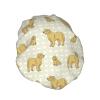Shower Cap, Golden Retriever Dog Design, Reusable, Elastic, Soft, Waterproof, for All Hair Lengths view 2