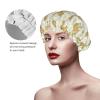 Shower Cap, Golden Retriever Dog Design, Reusable, Elastic, Soft, Waterproof, for All Hair Lengths view 4