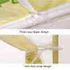 Portable Mosquito Net with Floor, Foldable Design, Light Blue, Size 15 view 2