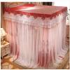 BUJOG Princess Bed Canopy, Double-Layer Mosquito Net with Bed Curtains, Dust Blocking, for King-Size Beds, with Holder, 1.8 x 2.2 m view 3