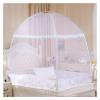 BUJOG Pop-Up Bed Canopy Net Tent, 3-Sided, with Mesh Floor, Portable Foldable Travel Design, White, 1.2 m view 1