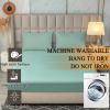 SWONE Waterproof Mattress Topper Protector, Incontinence Pad, Breathable, Body-Conforming, Hypoallergenic (C, 120 x 200 cm) view 2