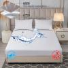 SWONE Waterproof Mattress Protector, Machine Washable, Breathable, Hypoallergenic (A, 150 x 200 cm) view 3