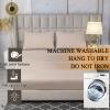 SWONE Waterproof Mattress Protector, Machine Washable, Breathable, Hypoallergenic, 180 x 200 cm (D) view 2