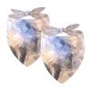 Dog Bandanas with Wildlife, Forest, and Bird Designs, Chiffon Triangle Bibs, 2 Pieces view 1