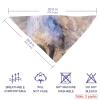 Dog Bandanas with Wildlife, Forest, and Bird Designs, Chiffon Triangle Bibs, 2 Pieces view 3