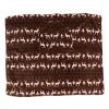 UPQRSG Thick Fleece Wheelchair Blanket, Warm Plush Leg Wrap, Brown view 1
