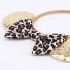 DRESHOW Mouse Ears Bow Headband, Glitter Party Cosplay Accessory view 2