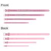 SARUEL Personalized Dog & Cat Collar with Charms, Custom Name, Pink, L (36–46 cm) view 3