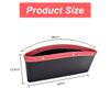 CGEAMDY Car Seat Gap Storage Organizer, Front Seat Gap Filler, Red view 2