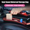 CGEAMDY Car Seat Gap Storage Organizer, Front Seat Gap Filler, Red view 3