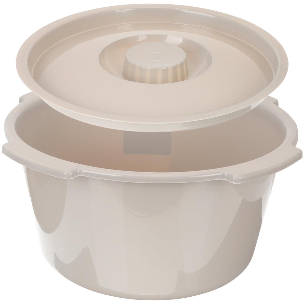 Portable PP Commode Bucket with Lid