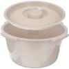 Portable PP Commode Bucket with Lid view 1