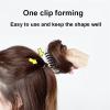 Messy Wavy Curly Scrunchie Clip-In Claw Hair Bun view 4