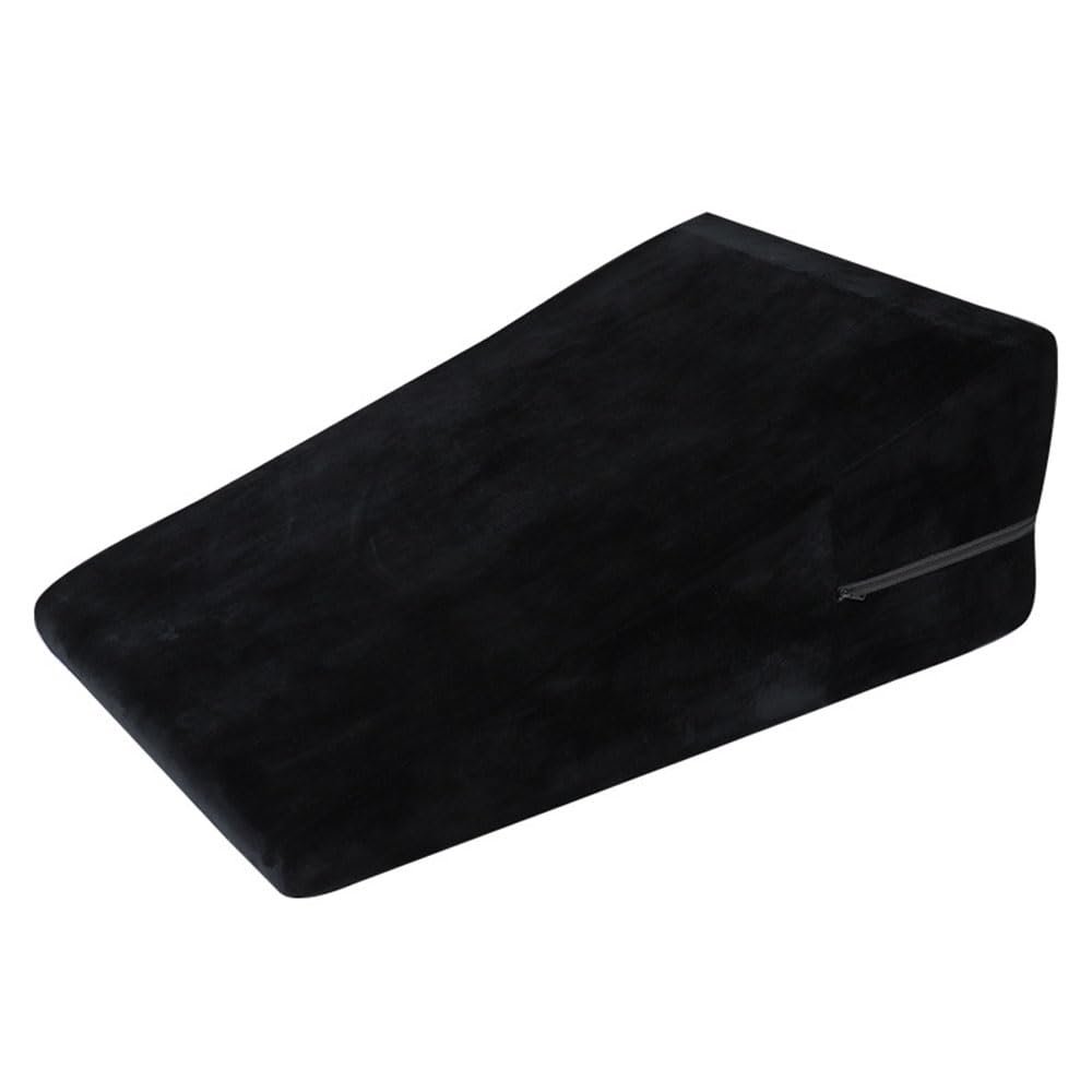 ZWPILY Multifunctional Sex Ramp Pillow, Black