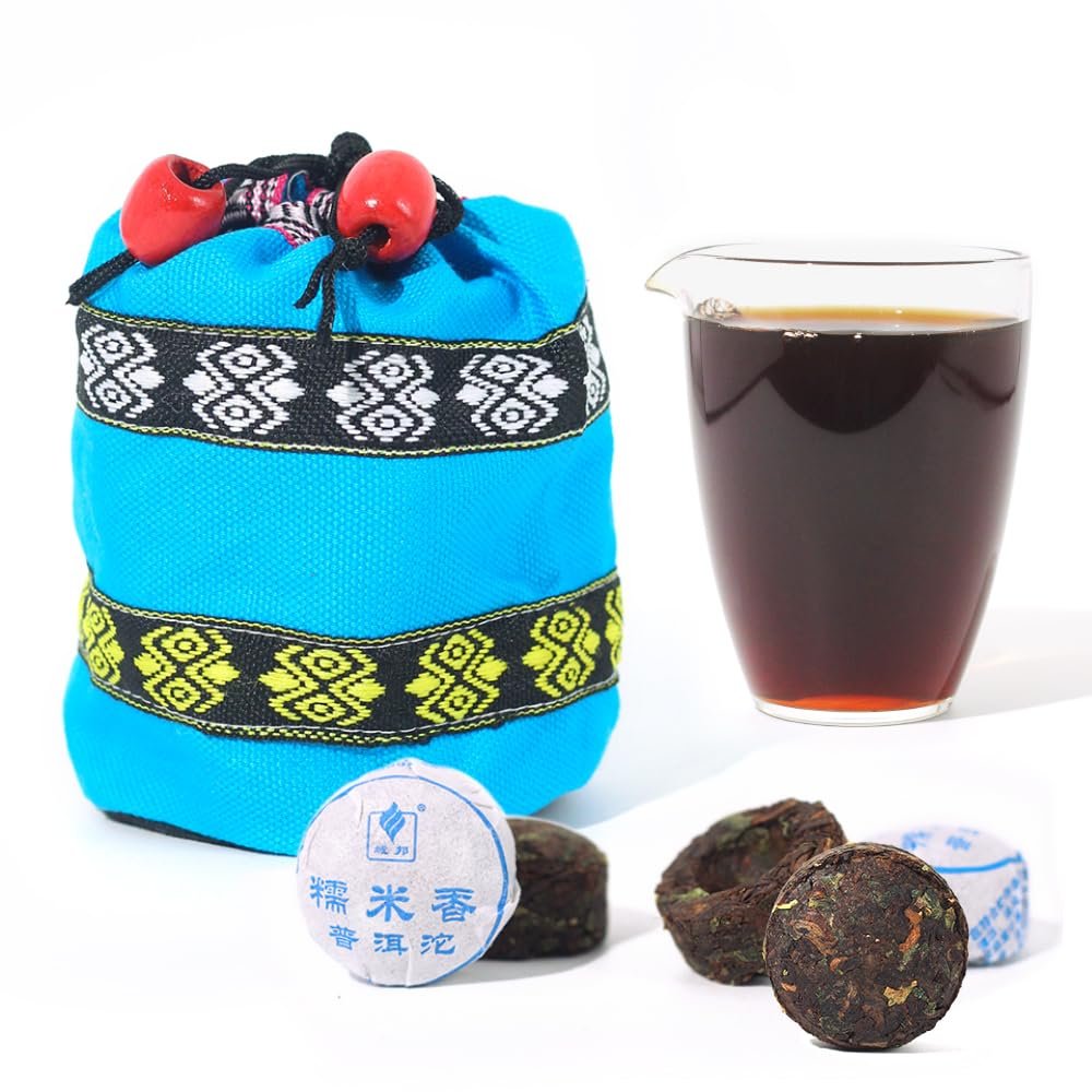 40 Pieces Sticky Rice Ripe Pu-erh Tea Mini Tuo Cha