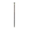 Senior Walking Stick, Solid Rosewood, Round T-Handle, 3-Section, 87 cm view 1