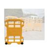 XILYZMO Expandable Safety Barrier, Foldable Portable Security Gate, Yellow, 4-Piece Set view 1