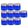 SOESFOUFU 50 g Cosmetic Jars with Aluminum Lids, PET Containers, 10-Pack view 1