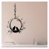 ROBAUN Bird Vinyl Self-Adhesive Wall Decal for Kids' Room and Living Room Decor, Coffee, XL 57 x 92 cm view 2