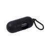 2-Pack Dog Waste Bag Dispensers with Leash Clip, Black, Includes 15 Bags view 1