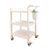 FLYIFE 3-Tier Rolling Cart for Beauty Salons and Spas, with Drawer/Without Drawers view 1