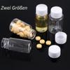 50-Piece Travel Bottles, Sample Bottles, Portable Plastic Containers view 2