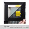 Pet Screen Door, 95 x 205 cm, Reinforced Cat-Resistant Mesh Door with Zipper view 3