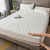 SWONE Quilted Waterproof Mattress Protector, Fitted-Sheet Style, 12" Deep Pocket, for Incontinence, Seniors, Children, Menstruating and Postpartum Women (M, 120 x 200 cm) view 1