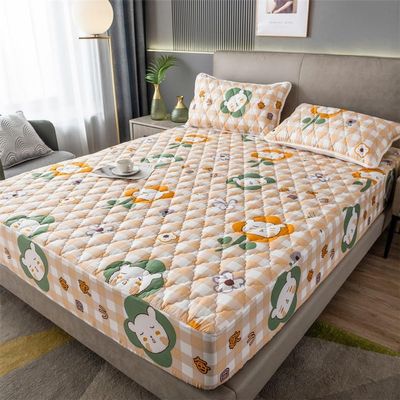 SWONE Quilted Waterproof Mattress Protector, Deep Pocket for 12-Inch Mattresses, 150 x 200 cm