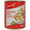 Jeden Tag Chicken Noodle Soup with Shell Pasta and Chicken, 6-Pack (6 x 800 g Cans) + usy Block view 2