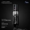 EZ P3 Pro Wireless Tattoo Machine, 6 Adjustable Strokes, OLED Display, 1600 mAh, Matte Black view 2