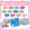 Panitay Self-Adhesive Eye Patches for Children and Girls, Cotton, Breathable, for Pediatric Amblyopia, 12 Styles, Regular Size (120), 60 Count view 4