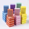 5/50-Piece Mini Nail File Block Set, Colorful Sponge Buffers, 5 Pieces, S01207 view 2