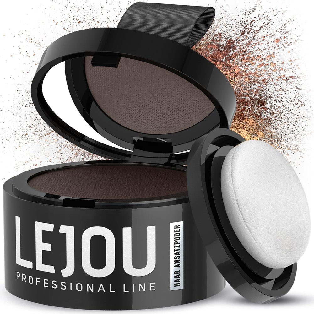 LEJOU Root Powder for Hair Thickening, Light Brown, 4 g