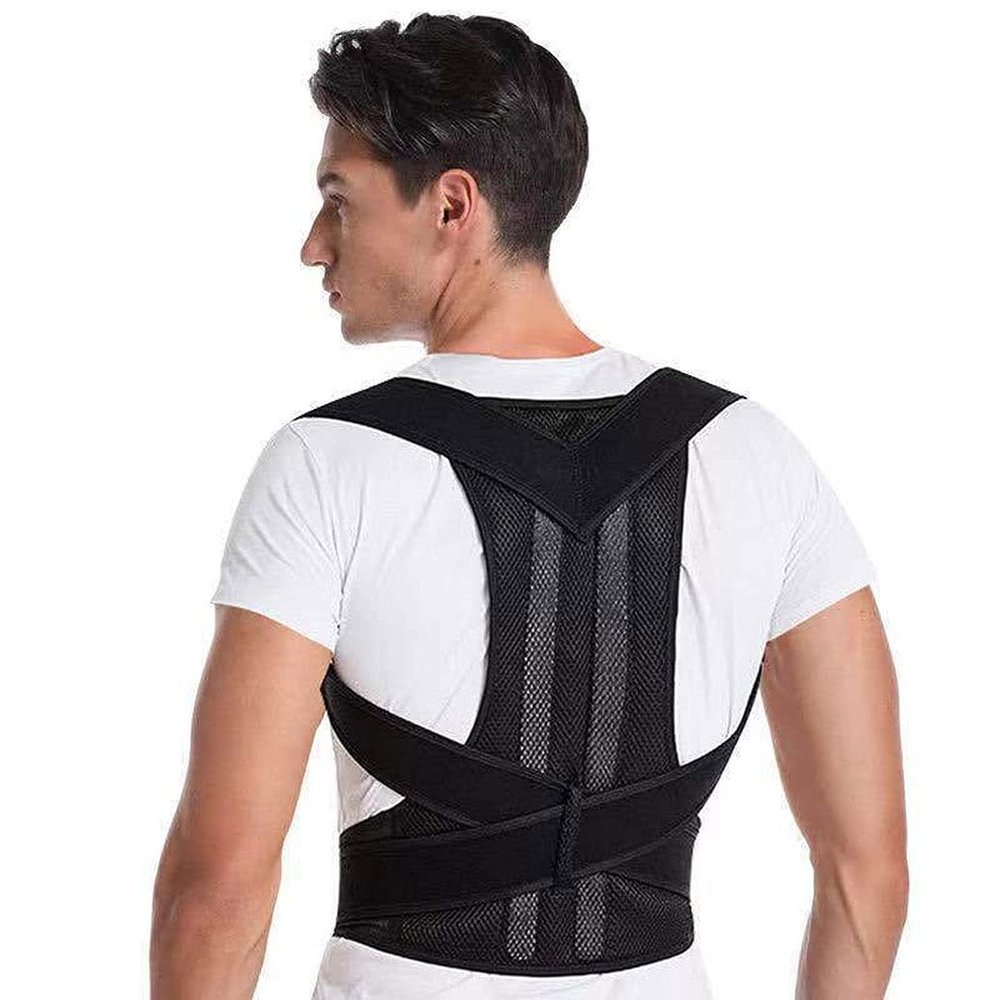 Posture Corrector for Women, Men and Children, Adjustable Shoulder Straps, Back Support, Waist Trainer, 4XL