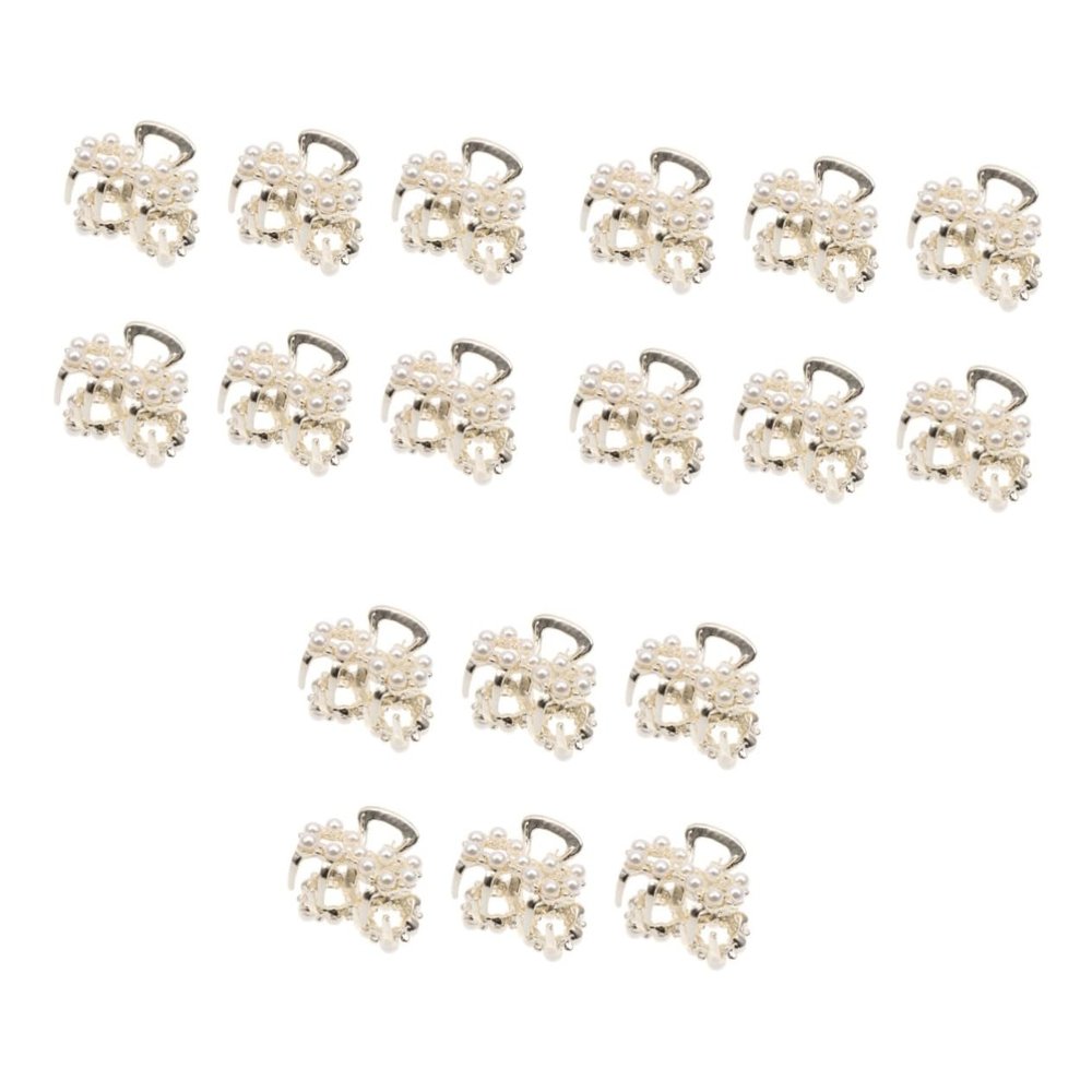 FRCOLOR 36-Piece Pearl Hair Clips for Women and Girls