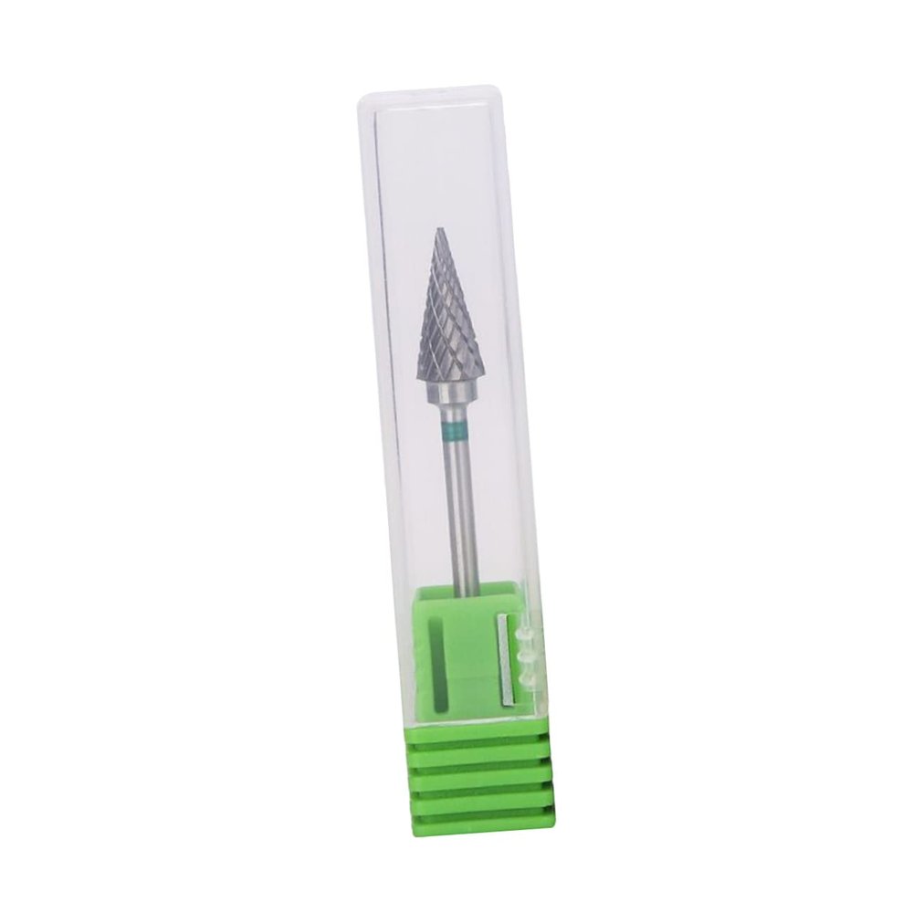 Round Tungsten Steel Nail Drill Bit, Silver