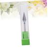 Round Tungsten Steel Nail Drill Bit, Silver view 4