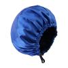 Adjustable Satin Bonnet for Long, Straight Hair, Blue, Type B view 2