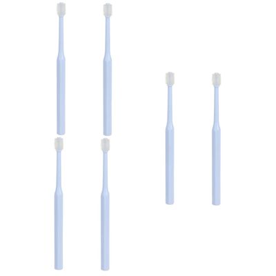 POPETPOP 6-Piece Pet Toothbrush Set for Small Dogs and Cats