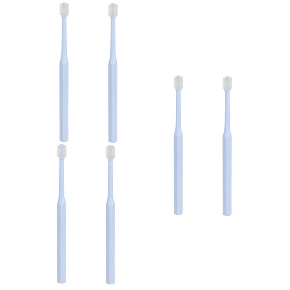 POPETPOP 6-Piece Pet Toothbrush Set for Small Dogs and Cats
