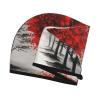 OPSREY Red Tree Print Quick-Dry Hair Towel Turban view 3