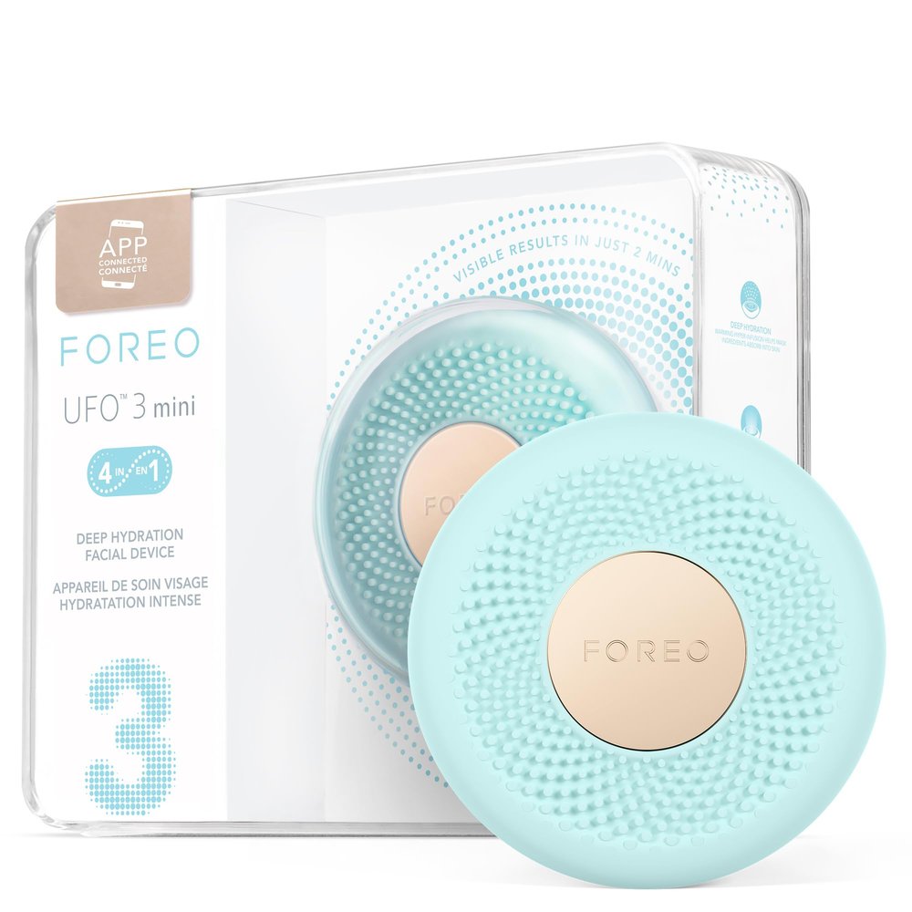 FOREO UFO 3 mini 4-in-1 Facial Mask Skincare Device, Arctic Blue